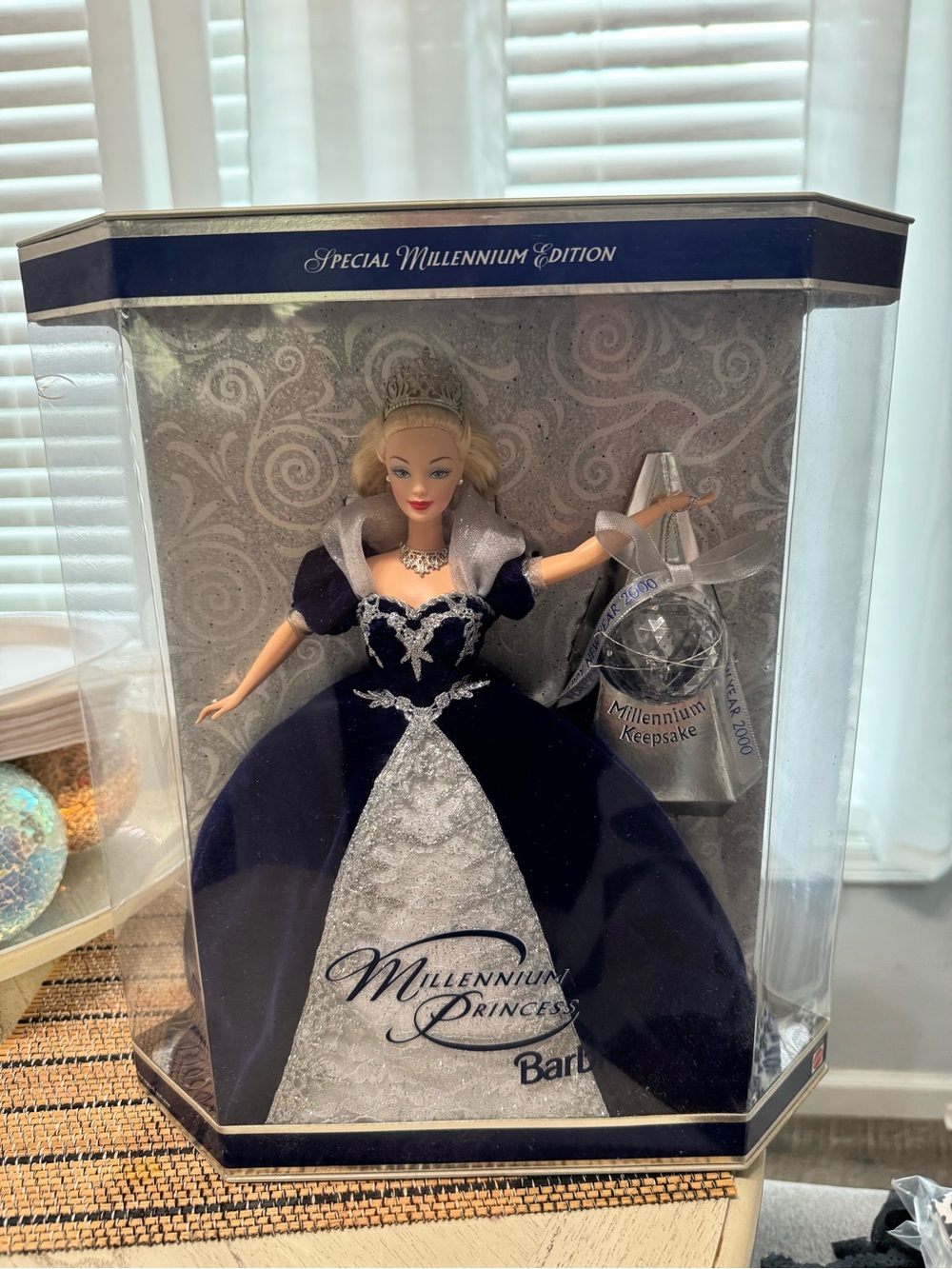 Barbie Special Millennium Princess in Navy & Silver Gown